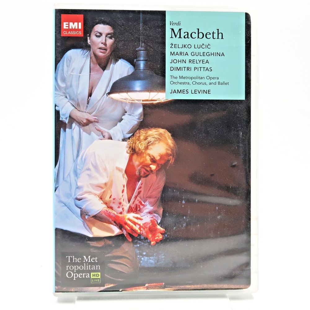 Macbeth Verdi Metropolitan Opera James Levine DVD Zeljko Lucic Maria Guleghina